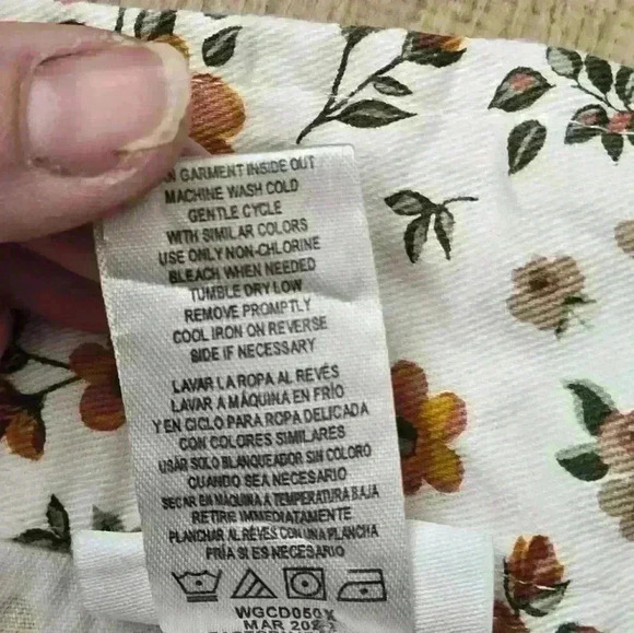 LITTLE LASS girls size 6x jacket orange and white - Picture 8 of 9